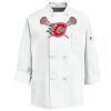 Eight Knot Button Chef Coat with Thermometer Pocket Thumbnail
